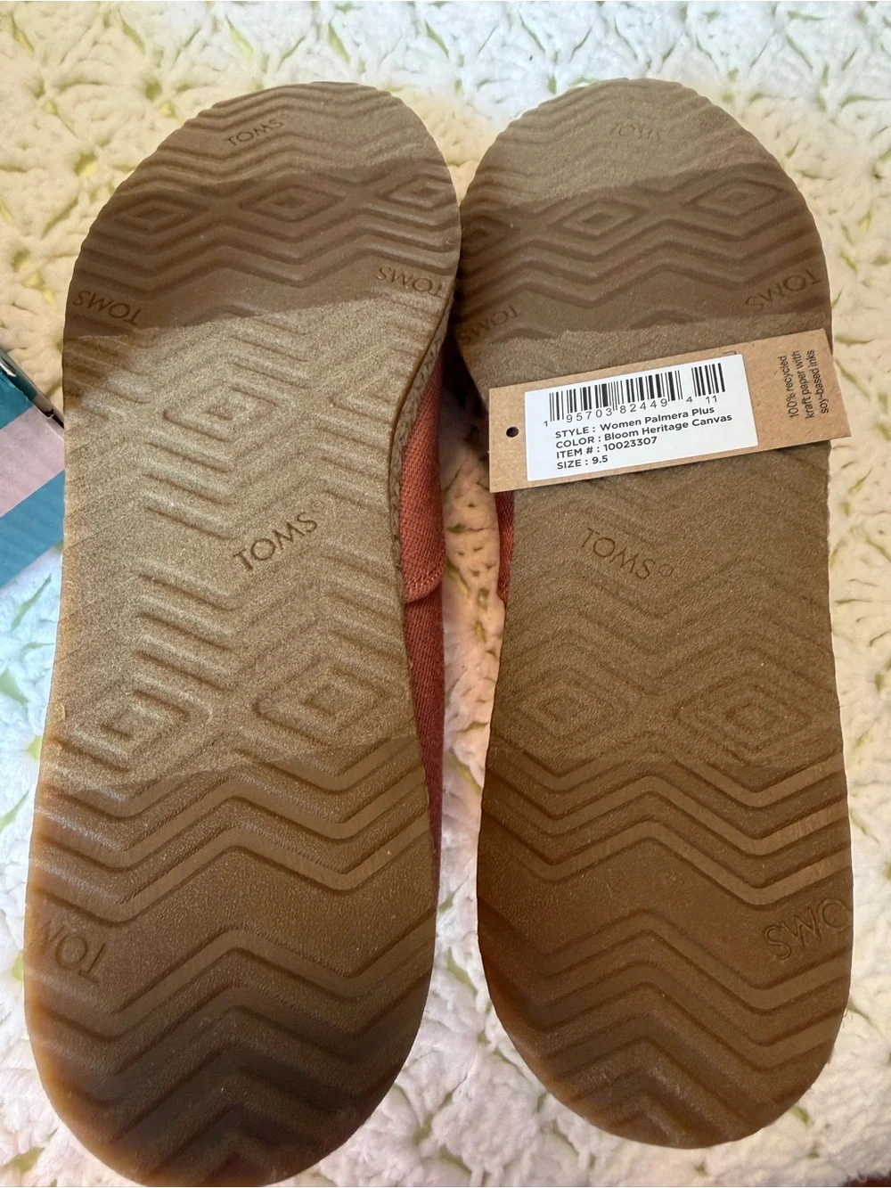 NEW Toms 9.5 Women's Espadrilles in Bloom (Dusty Rose)